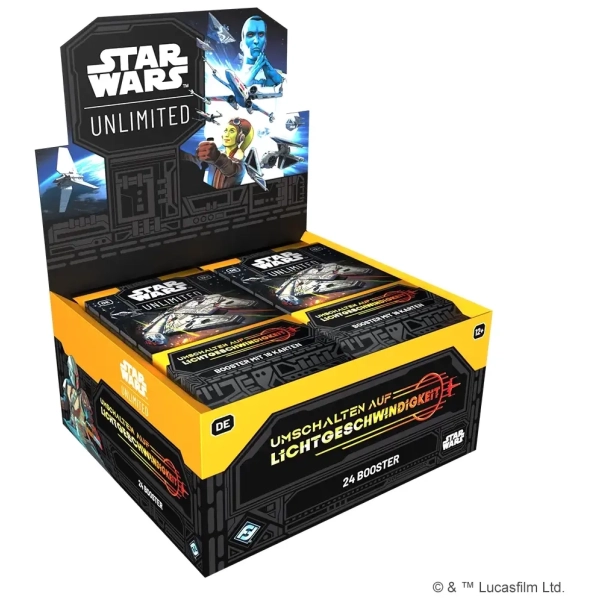 Star Wars: Unlimited - Umschalten auf Lichtgeschwindigkeit - Booster Display (24) - DE