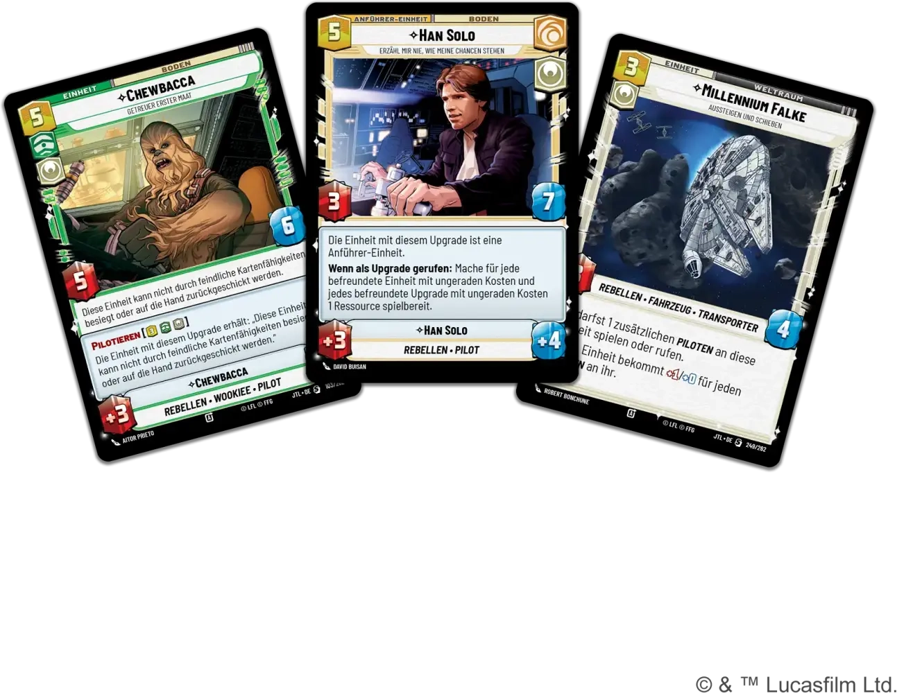 Star Wars: Unlimited - Umschalten auf Lichtgeschwindigkeit - Spotlight Starter Deck - Han Solo - DE