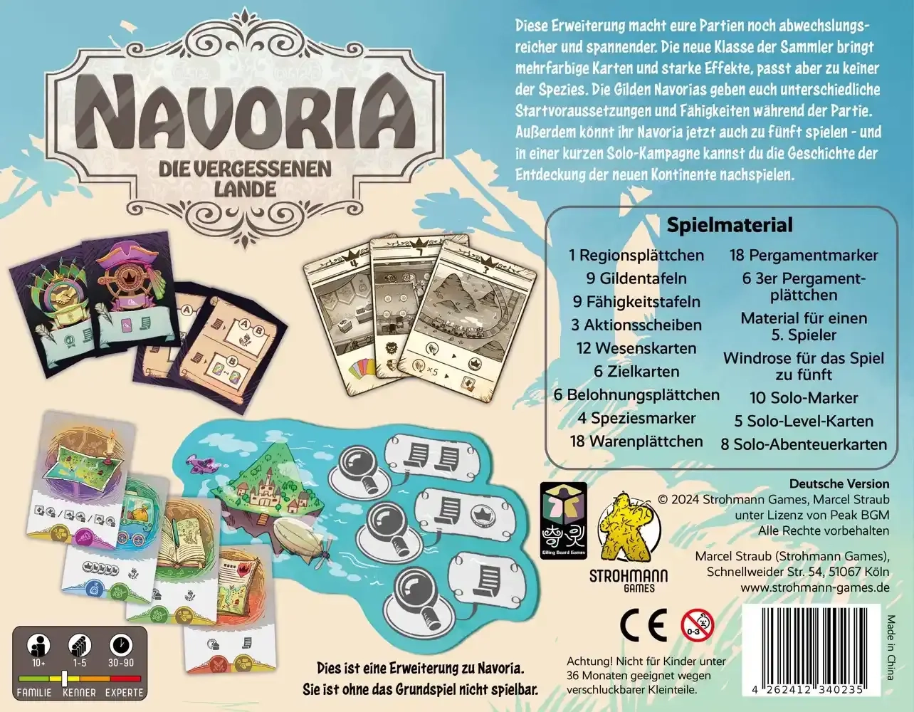 Navoria - Die vergessenen Lande Erweiterung - DE