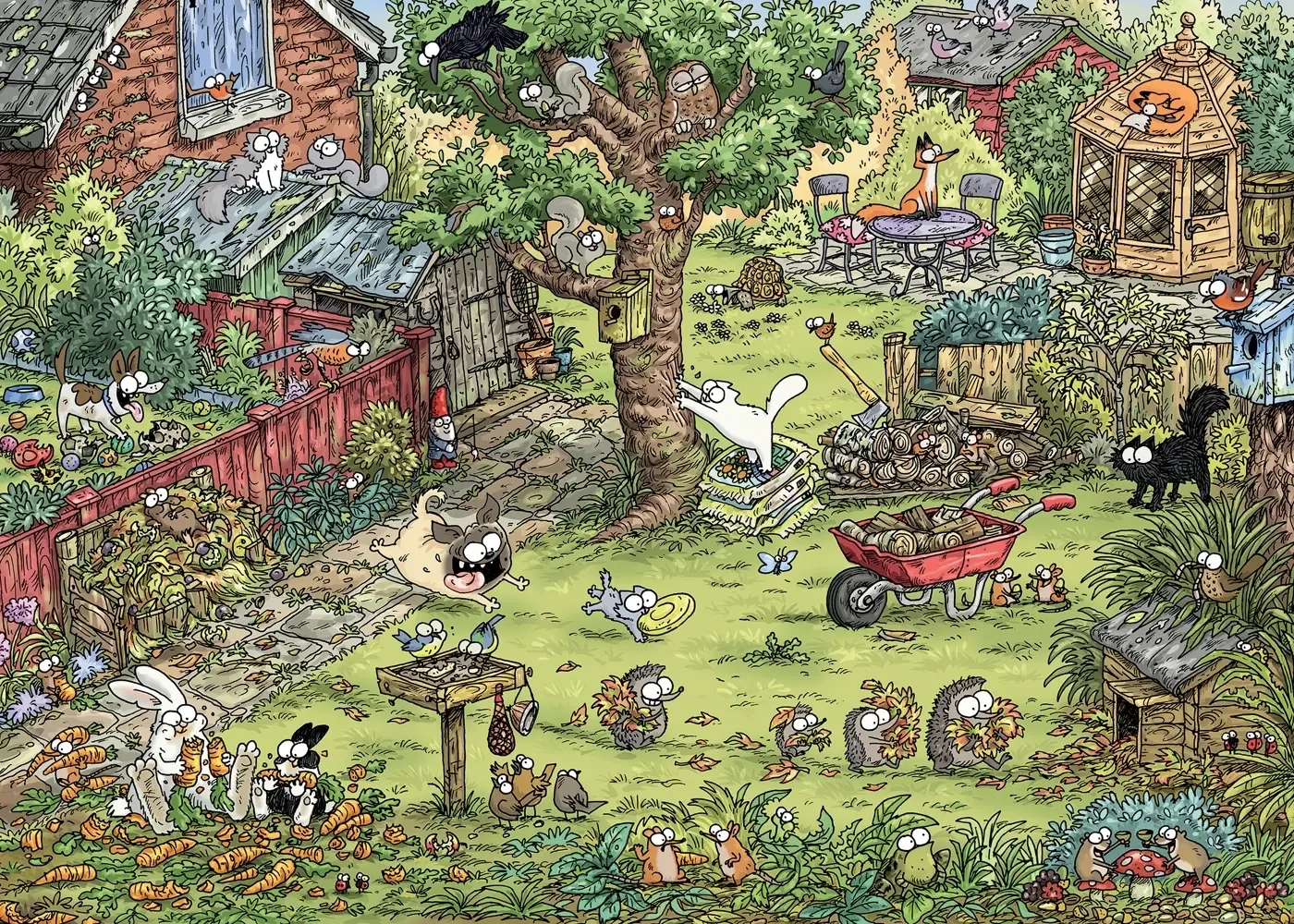 Abenteuer im Garten - Simon's Cat - Triangular