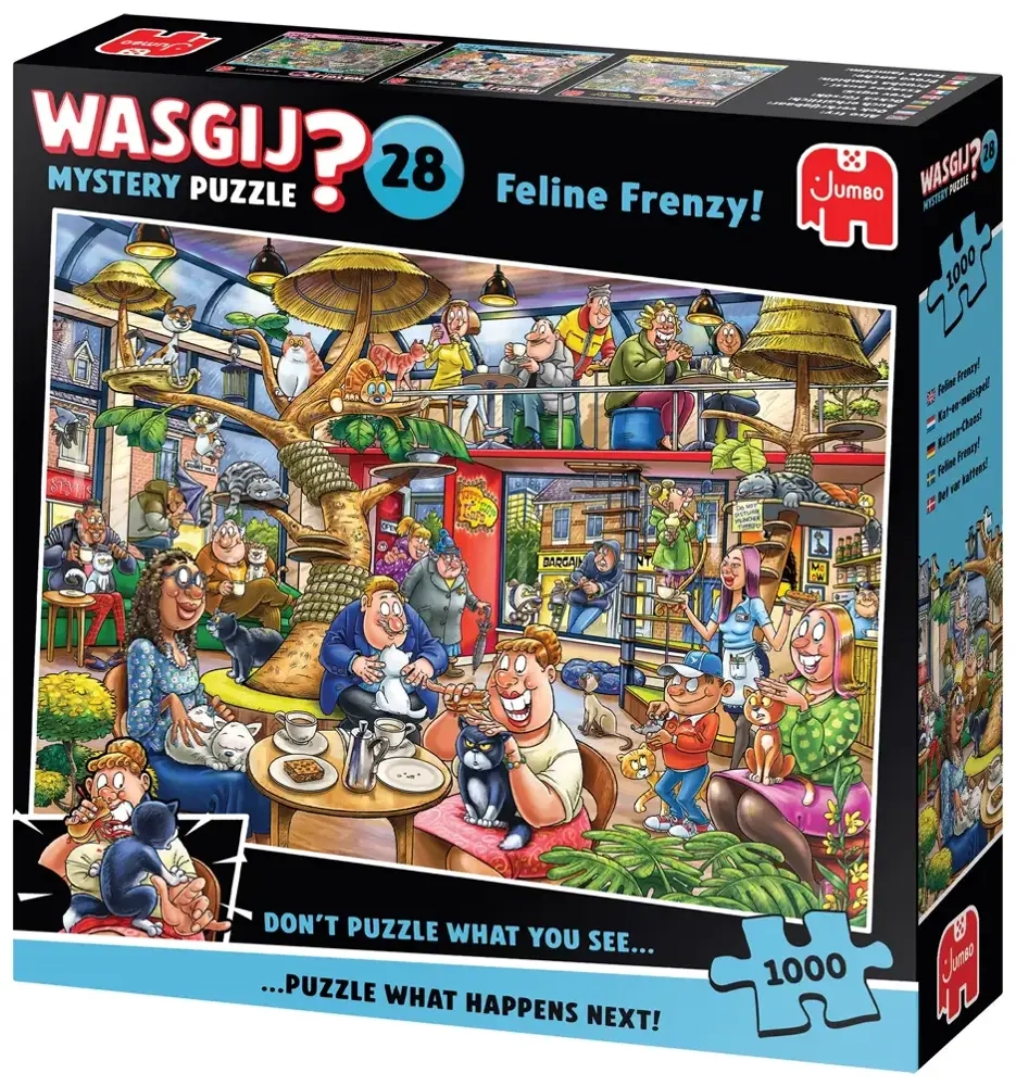 Feline Frenzy - Wasgij Mystery 28