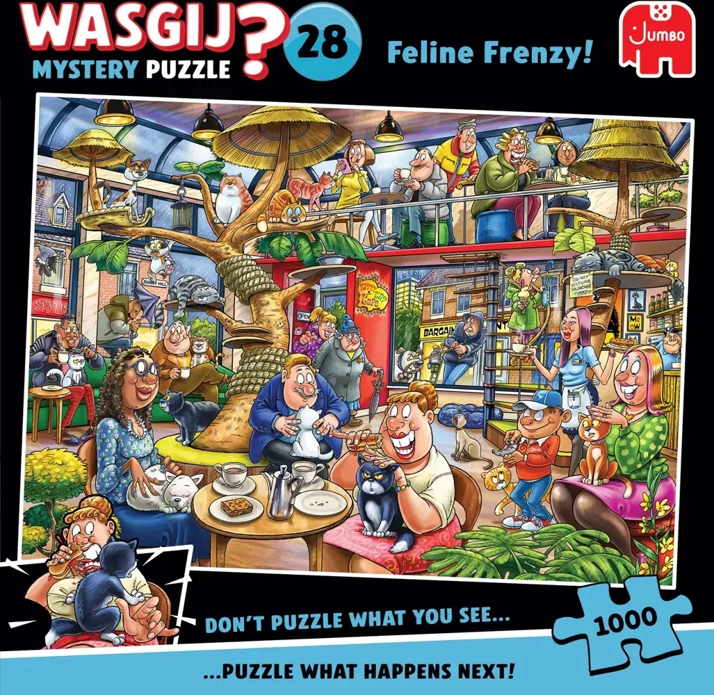 Feline Frenzy - Wasgij Mystery 28