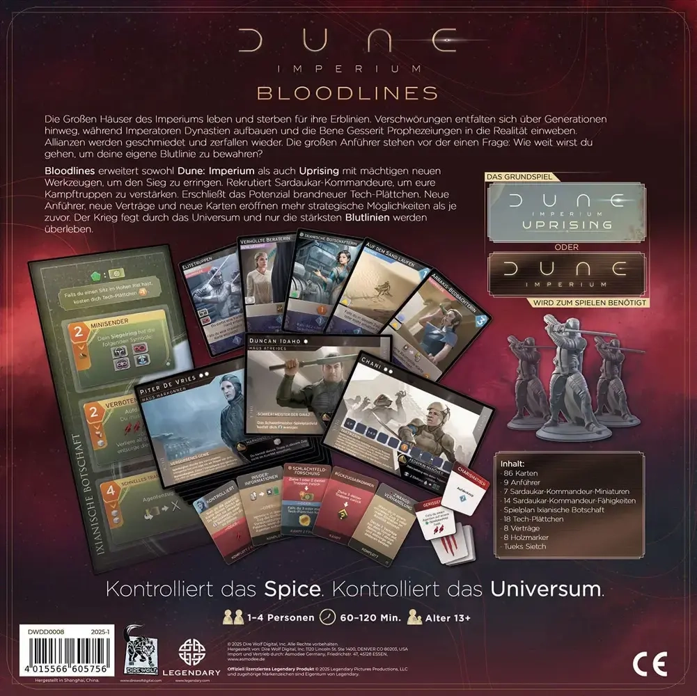Dune Imperium - Bloodlines Erweiterung - DE