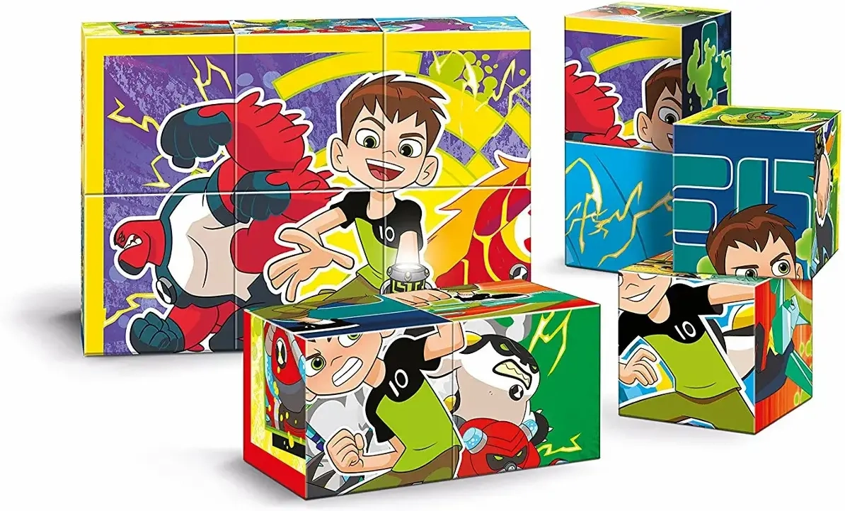 Würfelpuzzle - Ben 10