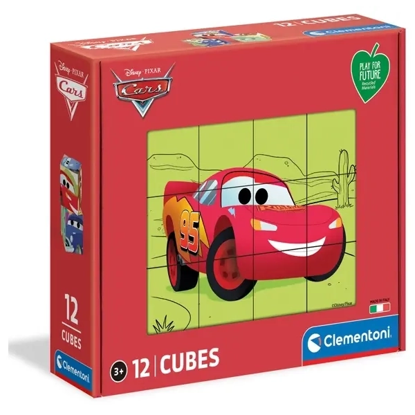 Würfel Puzzle Cars
