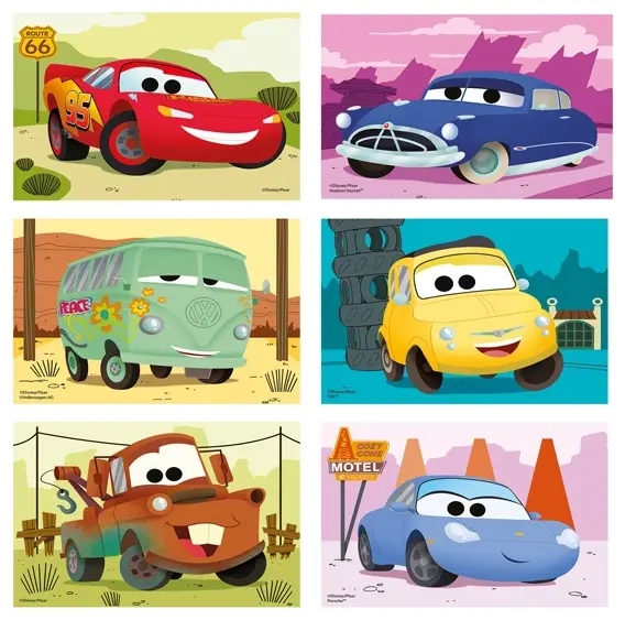Würfel Puzzle Cars