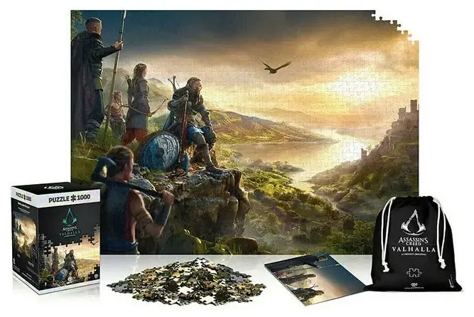 Assassins Creed Valhalla: Vista of England - 1000 Teile Puzzle