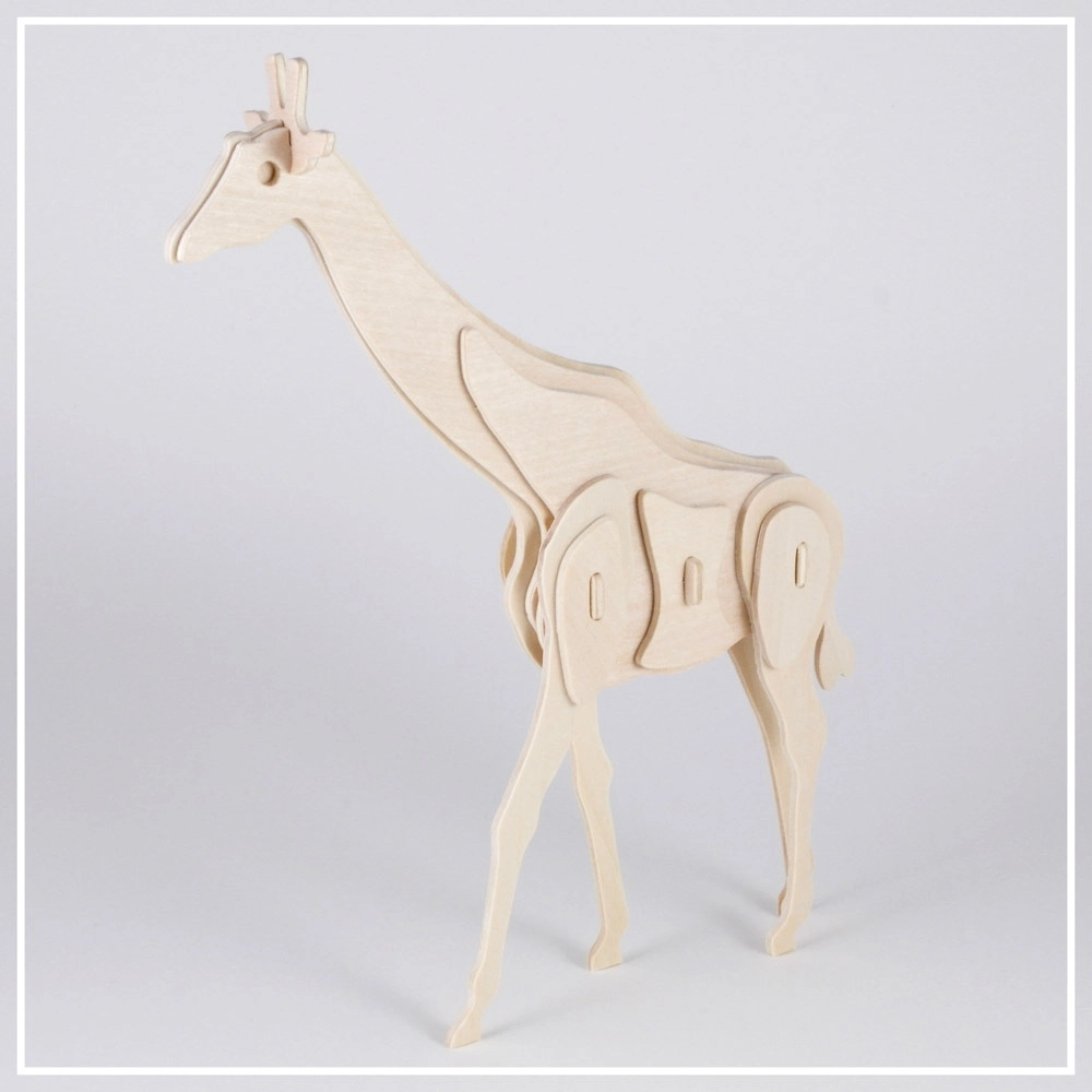 Giraffe - 3D Holzpuzzle