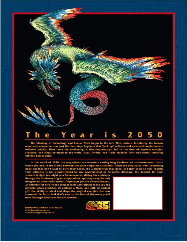 Shadowrun First Edition 35th Anniversary - EN