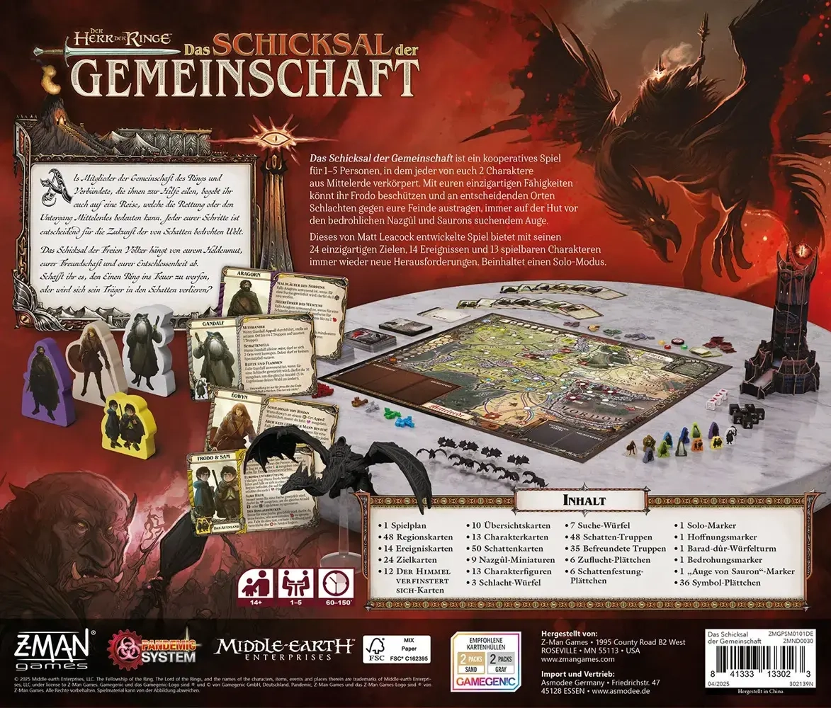 Der Herr der Ringe - Das Schicksal der Gemeinschaft - DE
