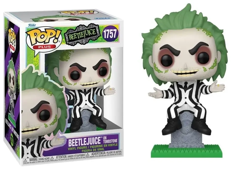 Funko POP! - Beetlejuice - Beetlejuice on Tombstone