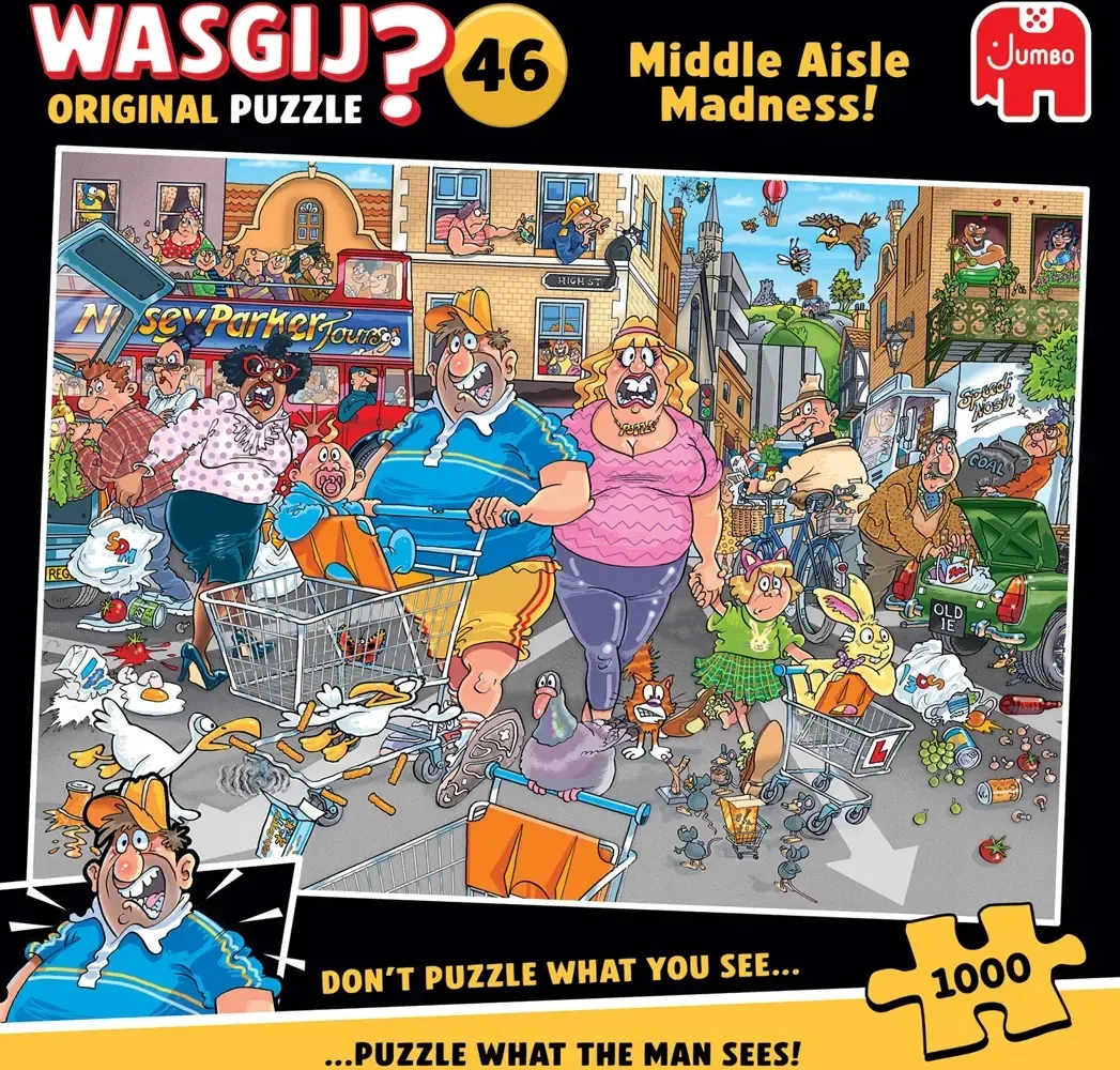 Parkplatz-Wahnsinn - Wasgij Orginal 46
