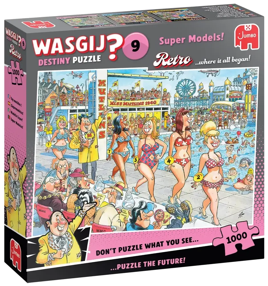 Super Models! - Wasgij Retro Destiny 9