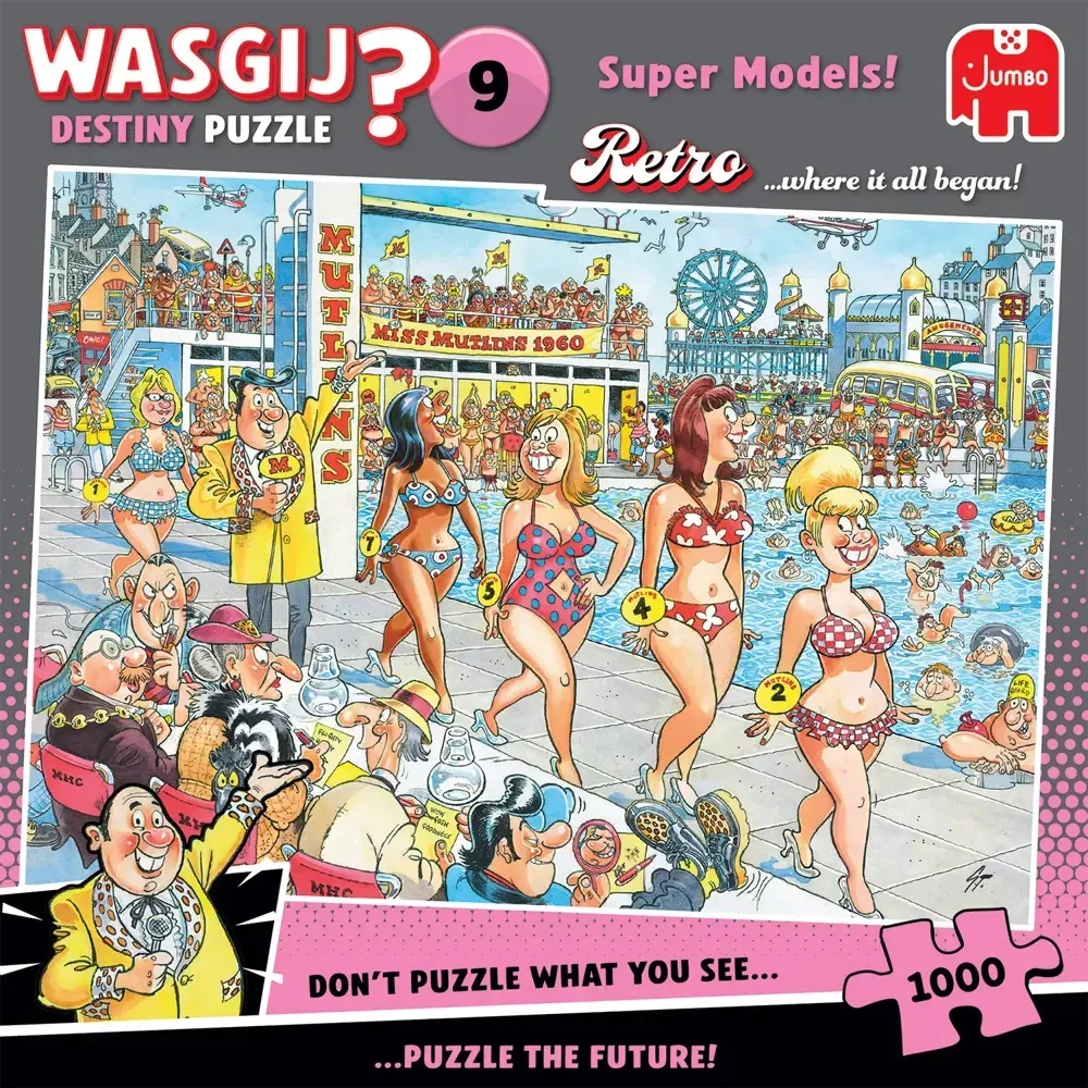 Super Models! - Wasgij Retro Destiny 9