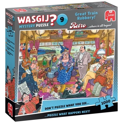 Zugüberfall! - Wasgij Retro Mystery 9