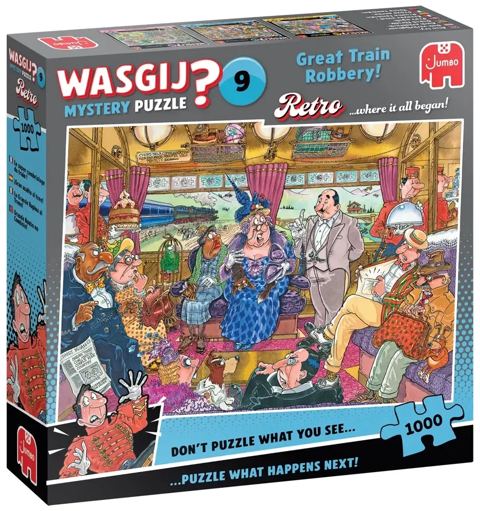 Zugüberfall! - Wasgij Retro Mystery 9