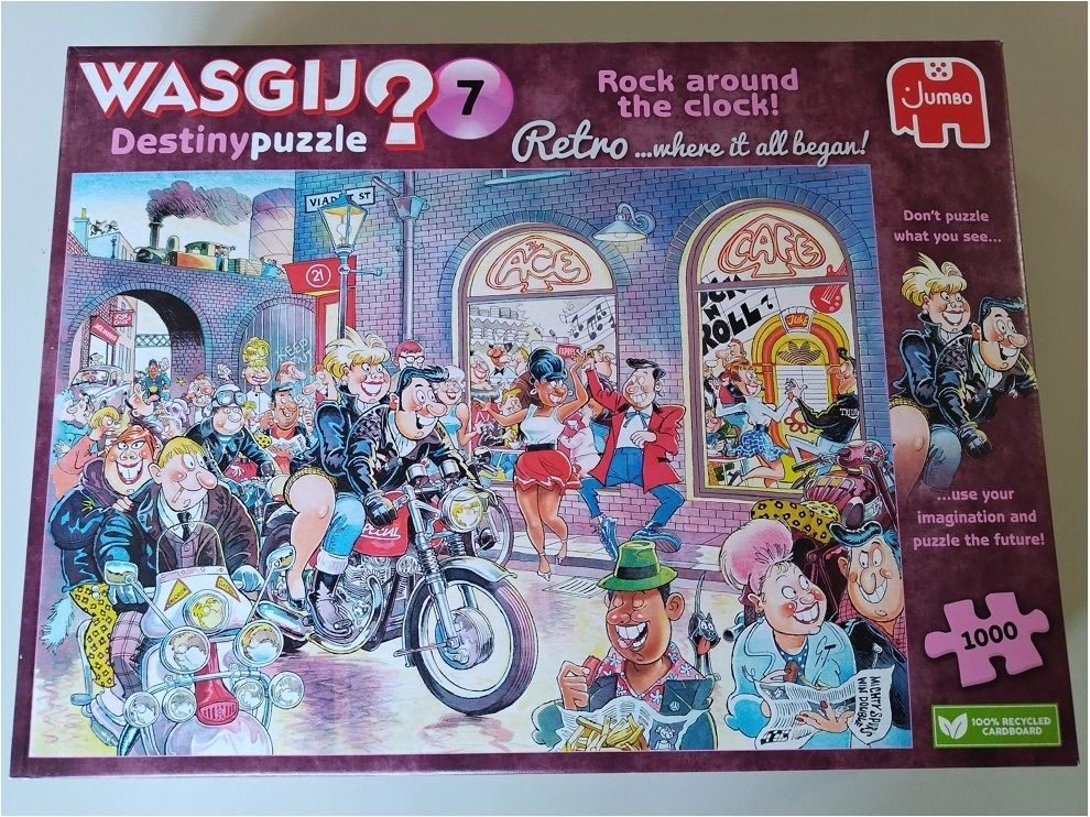 Rock arount the clock! - Wasgij Retro Destiny 7 (Defekte Verpackung)