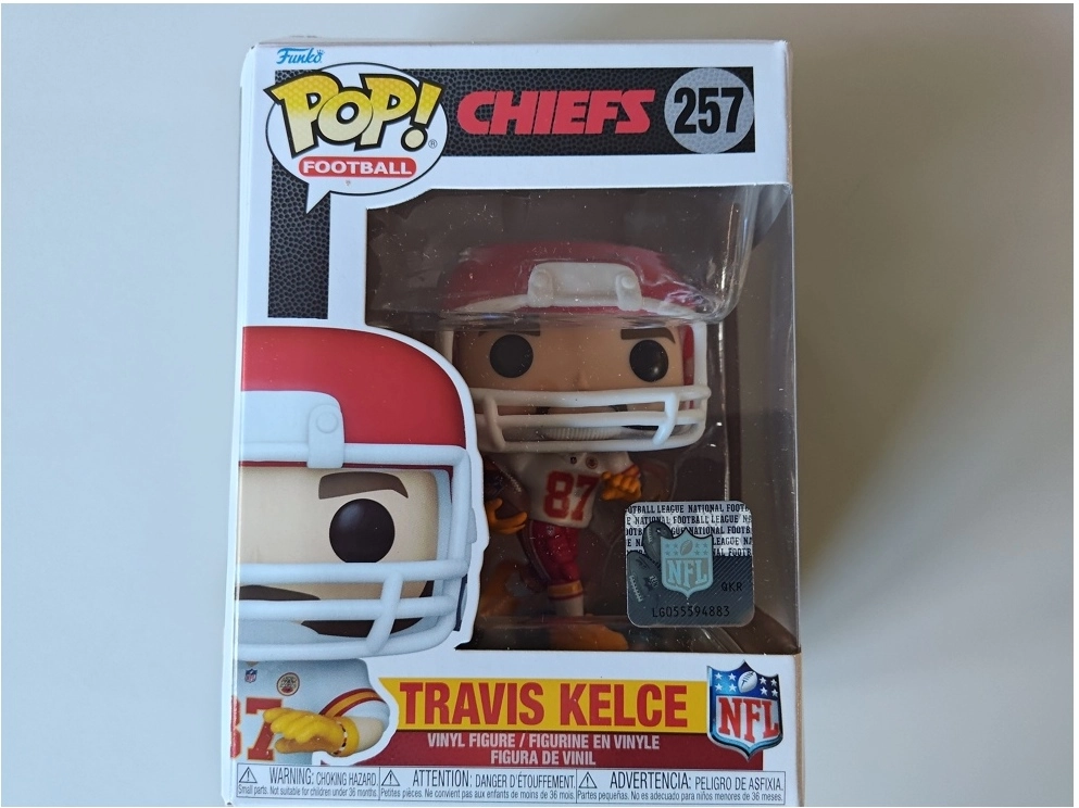 Funko POP! - NFL - Travis Kelce - Kansas City Chiefs (Defekte Verpackung)