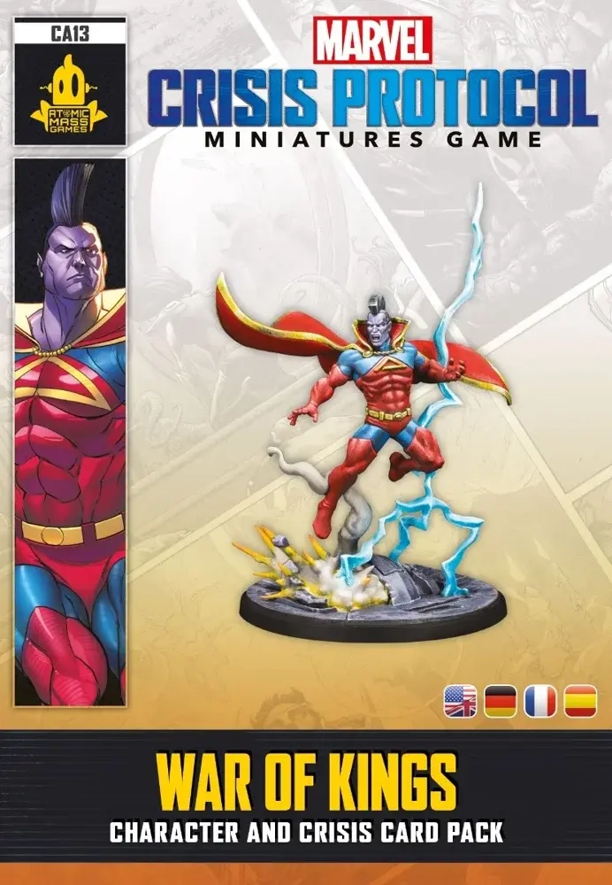 Marvel: Crisis Protocol – War of Kings Character and Crisis Card Pack