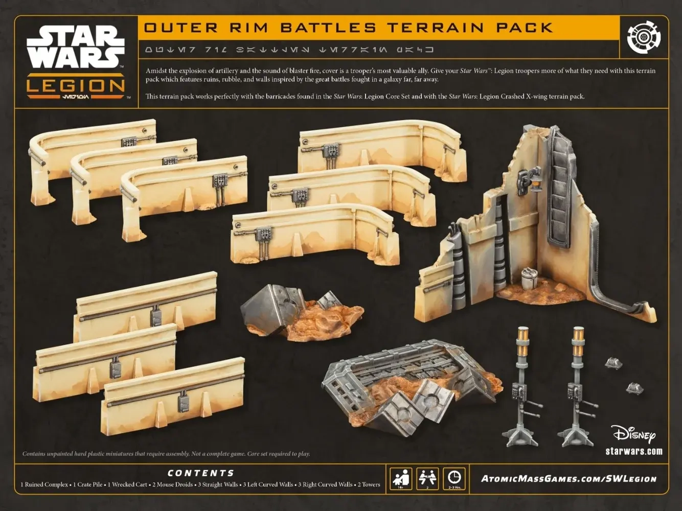 Star Wars: Legion – Outer Rim Battles Terrain Pack