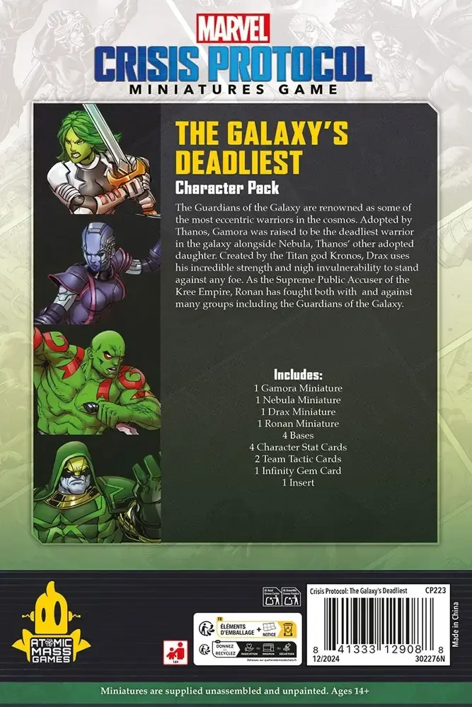 The Galaxy’s Deadliest Character Pack