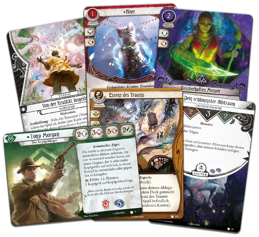 Arkham Horror: Das Kartenspiel | Die Traumfresser - Ermittler-Erweiterung