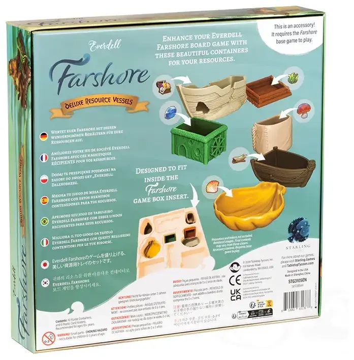 Everdell Farshore Deluxe Resource Vessels - EN
