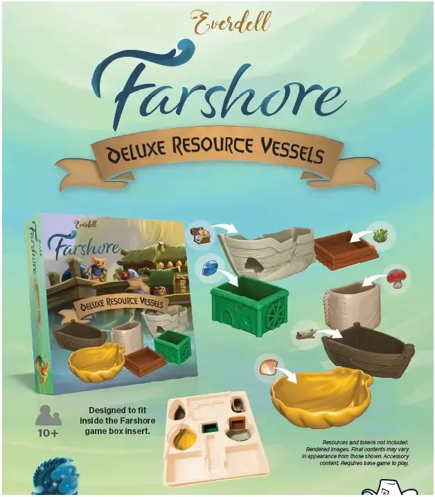 Everdell Farshore Deluxe Resource Vessels - EN