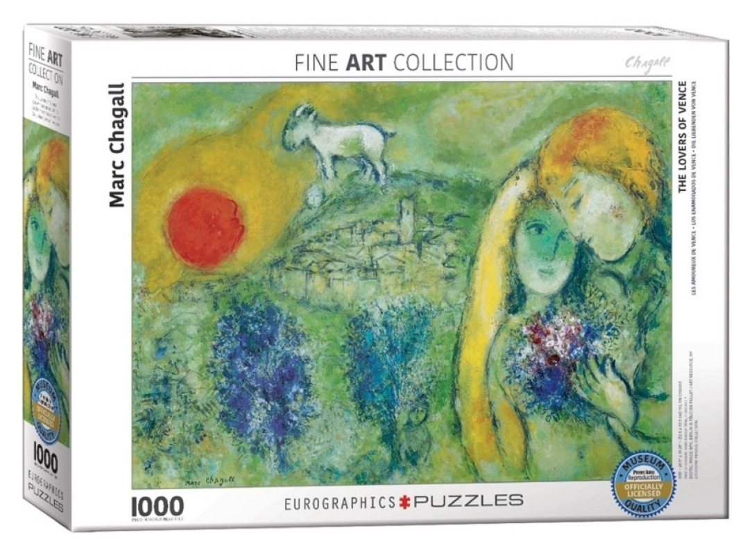 Die Liebenden von Vence - Marc Chagall