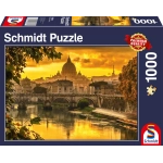 Goldenes Licht über Rom