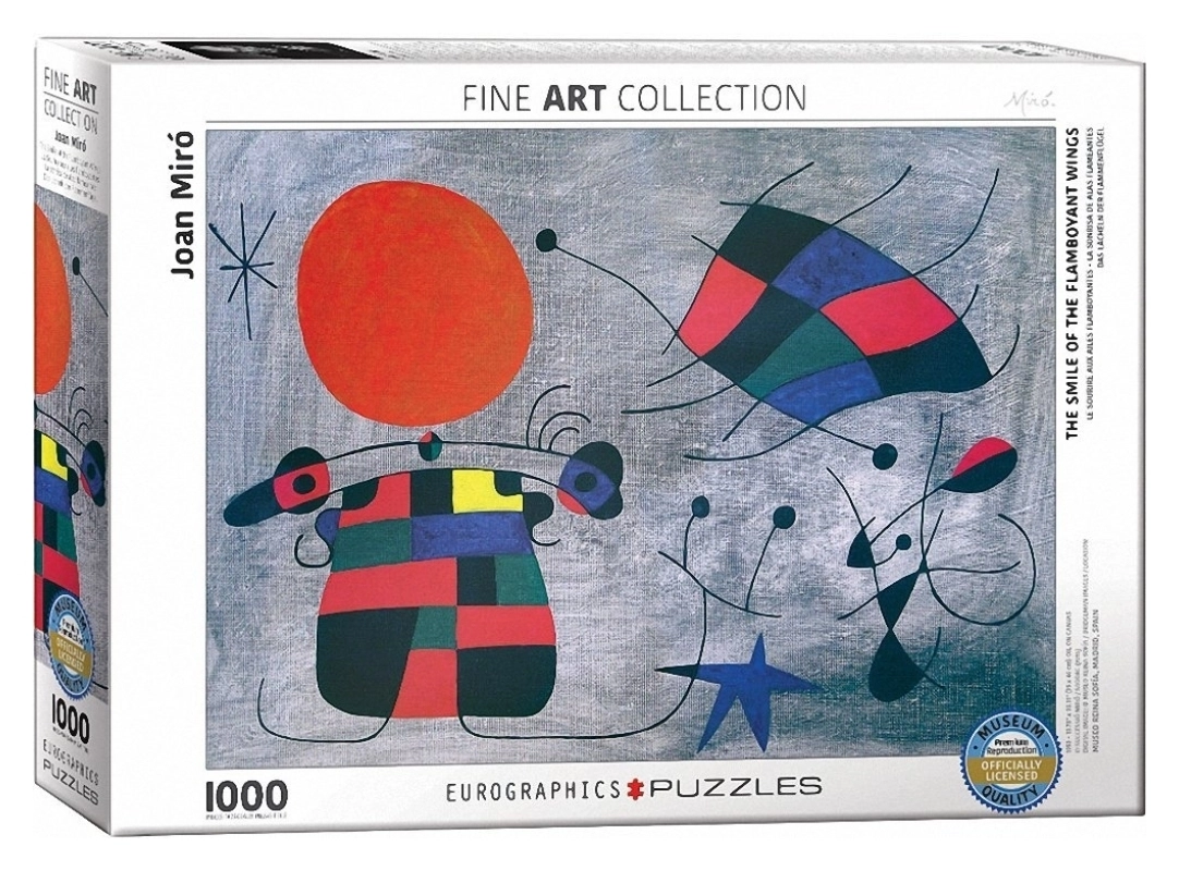 Das Lächeln der Flammenflügel - Joan Miro