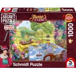 Tee im Garten - Junes Reise - Secret Puzzle