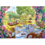 Tee im Garten - Junes Reise - Secret Puzzle