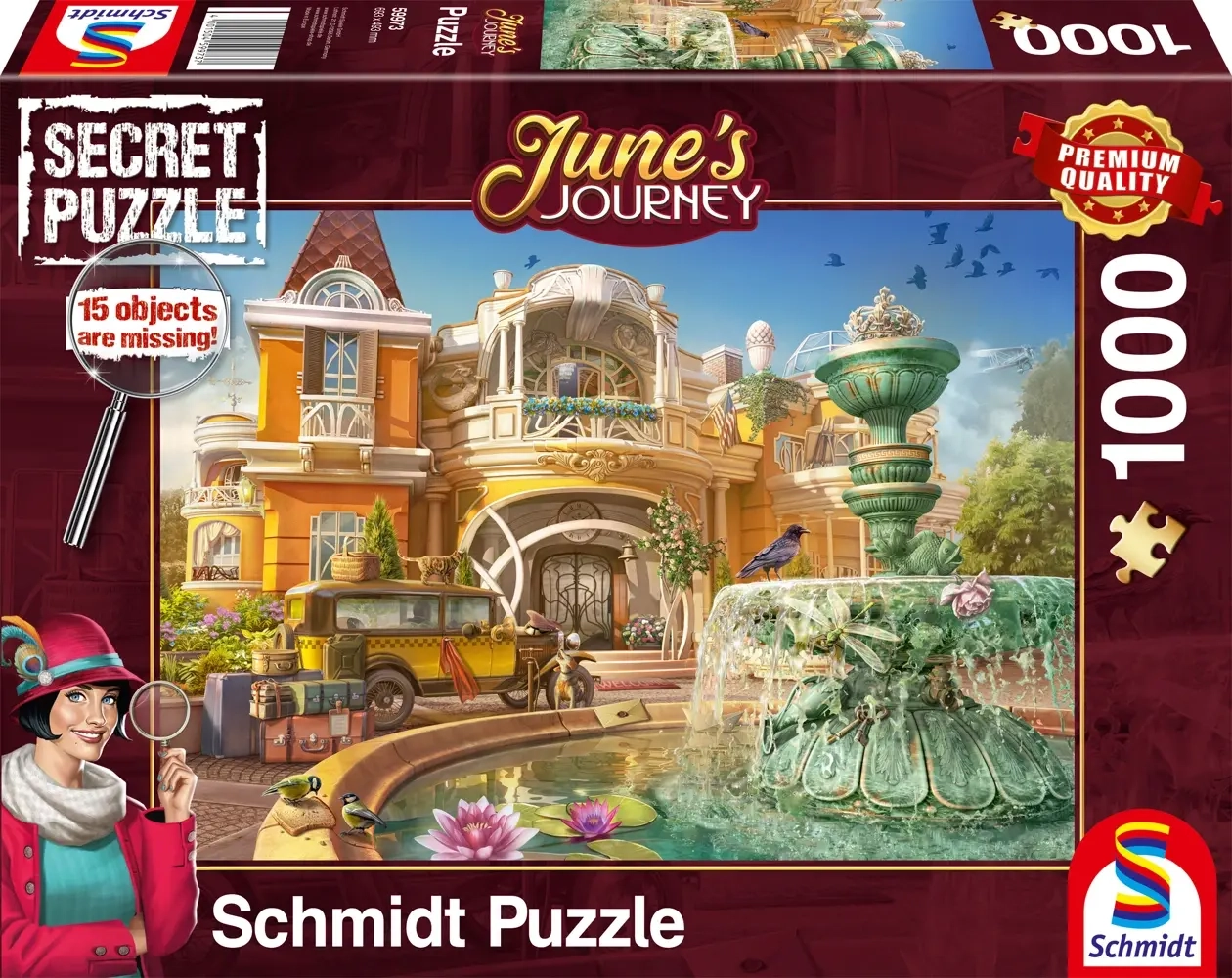 Orchideenanwesen - Junes Reise - Secret Puzzle