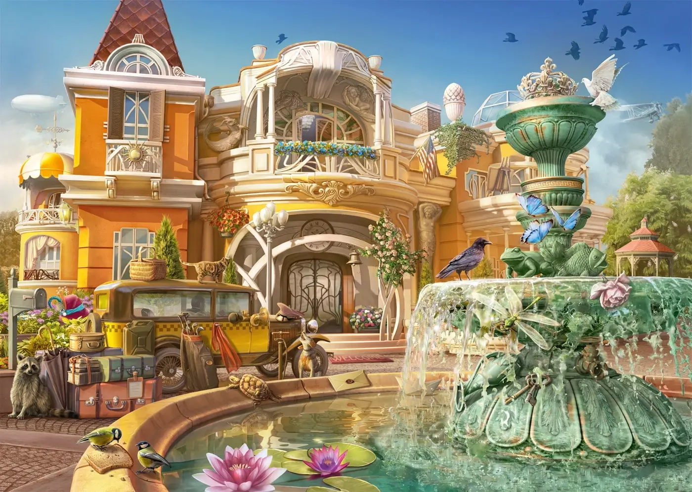 Orchideenanwesen - Junes Reise - Secret Puzzle