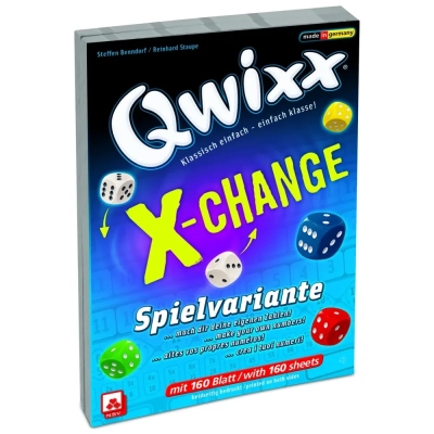 Qwixx Zusatzblock - X-Change - DE/FR/IT/EN