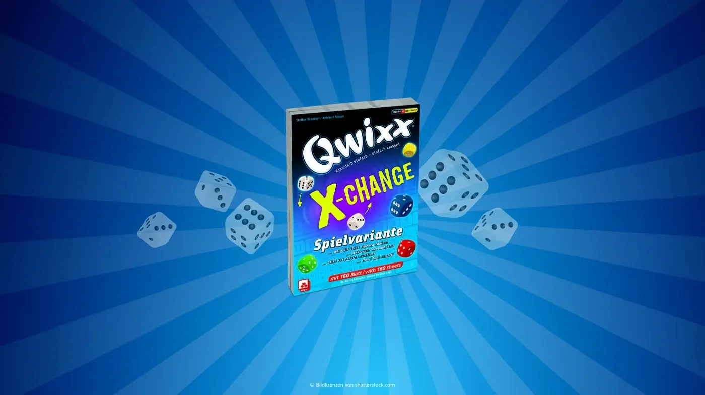 Qwixx Zusatzblock - X-Change - DE/FR/IT/EN