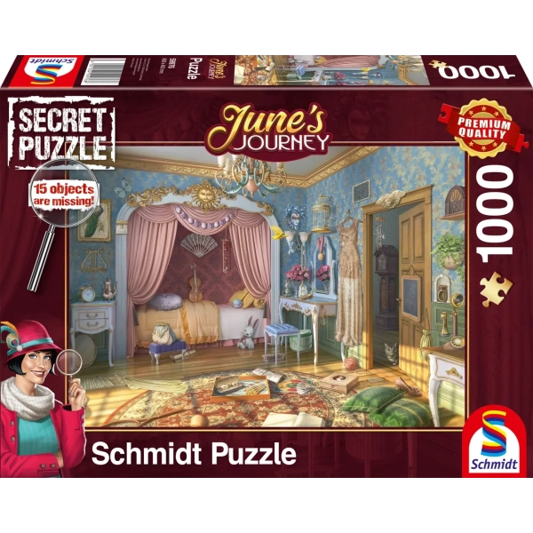 Junes Reise - Junes Schlafzimmer - Secret Puzzle