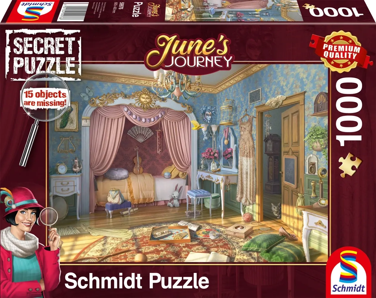 Junes Reise - Junes Schlafzimmer - Secret Puzzle
