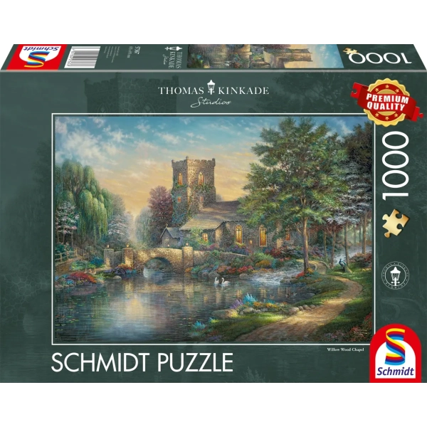 Thomas Kinkade - Willow Wood Chapel Thomas Kinkade - Willow Wood Chapel