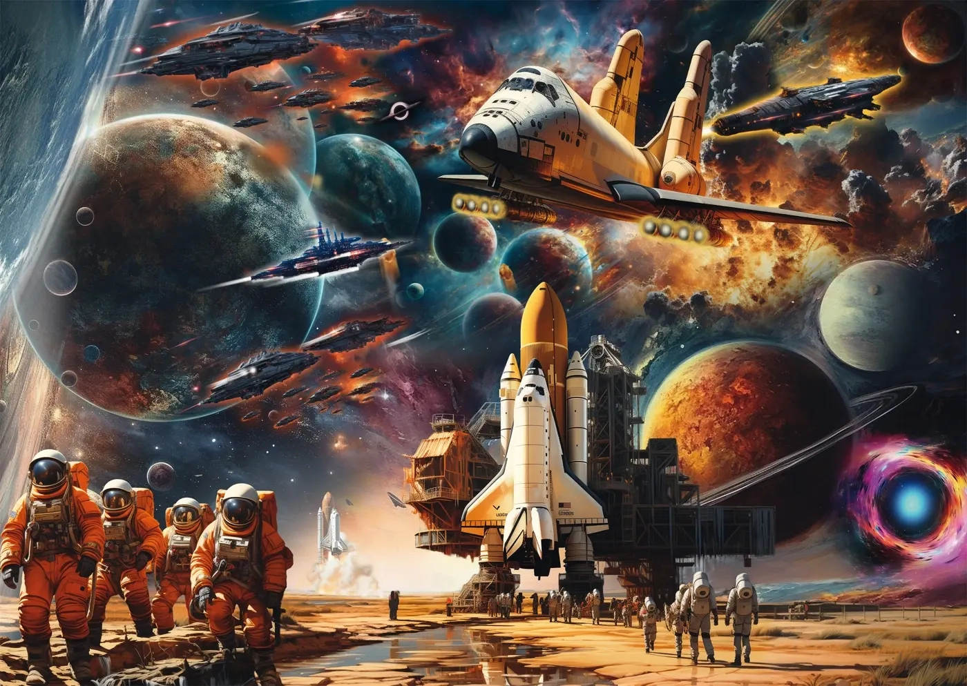 Faszination Raumfahrt - Reise in ferne Galaxien - Michele Farella