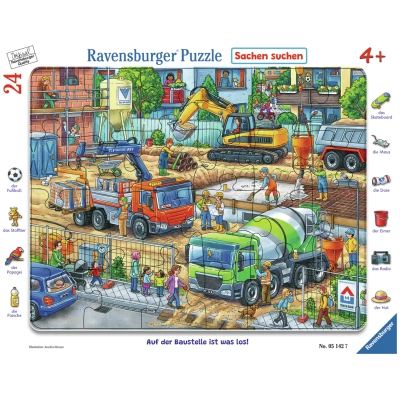 Auf der Baustelle ist was los!