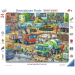 Auf der Baustelle ist was los!