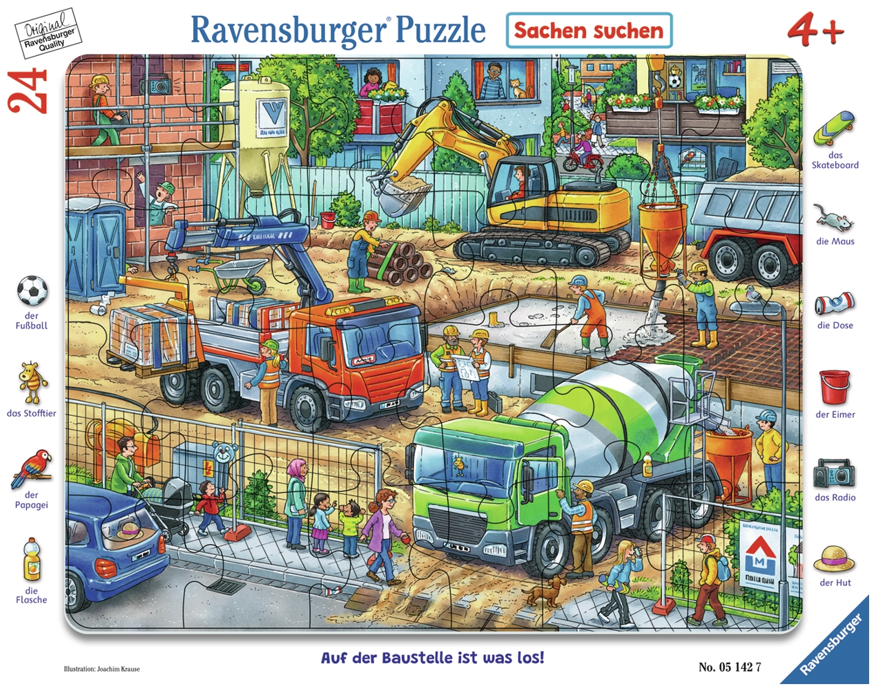 Auf der Baustelle ist was los!