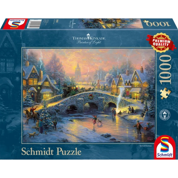 Winterliches Dorf
