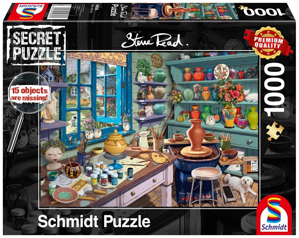 Künstler-Atelier - Secret Puzzle
