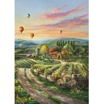 Peaceful Valley Vineyard - Thomas Kinkade