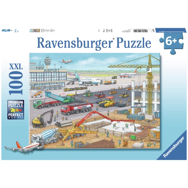 Baustelle am Flughafen
