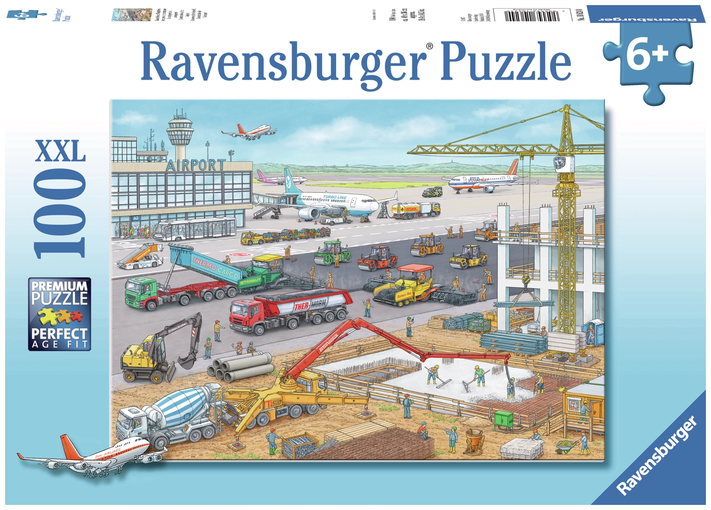 Baustelle am Flughafen