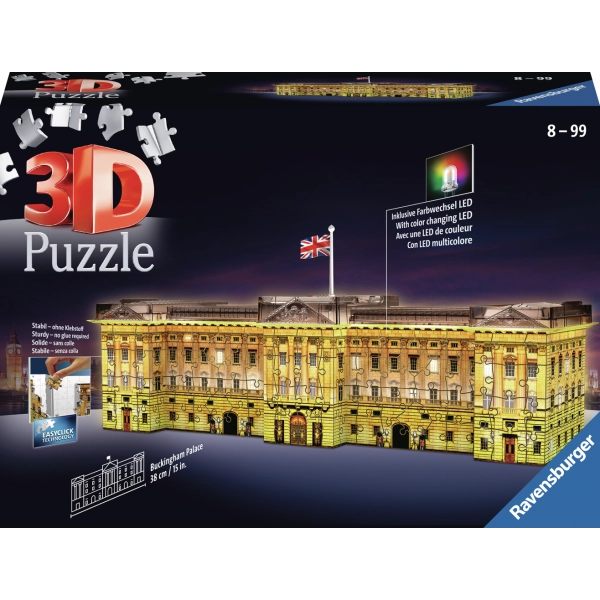 Buckingham Palace bei Nacht